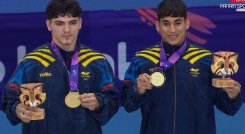 Jorman Álvarez y Camilo Vera 