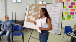 Actividad de restitución de tierras en el catatumbo.