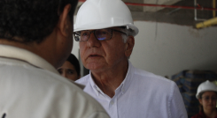 El ministro Guillermo Alfonso Jaramillo hizo un fuerte llamado de atención al gerente del Hospital de Los Patios. 