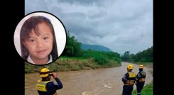 Niña desaparecida en Cajicá. 