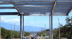Peaje La Parada en Lomitas, Villa del Rosario.