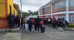 Protesta estudiantil en Ragonvalia.