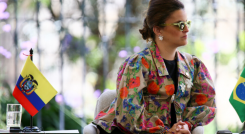 María José Pinto, Vicepresidenta de Ecuador.