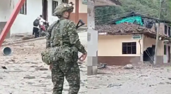 atentaron contra una estación de Policía 