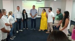 Miembros de la Mesa Cúcuta Circular que lideran el plan piloto de aprovechamiento de residuos orgánicos/Foto Orlando Carvajal