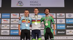 El esloveno Tadej Pogacar se coronó campeón mundial de ciclismo de ruta.