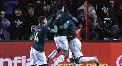 La selección boliviana de fútbol se metió en la zona de repechaje del Mundial. 
