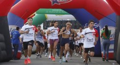 Yajaira Rubio (#068) es la fondista más importante del atletismo rojinegro.