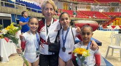 El semillero de la gimnasia femenina de Norte demostró que va en crecimiento.