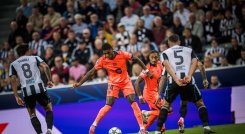 Marcus Rashford fue la figura de los catalanes.