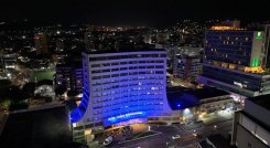 Panorámica aérea del Hotel Casino Internacional de Cúcuta/Foto cortesía