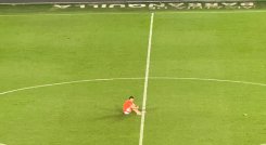James Rodriguez en el Metropolitano. Foto tomada de X, Juan Felipe Cadavid