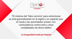 La inseguridad ronda por doquier