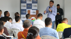 Cristian Quiroz, vicepresidente del CNE.
