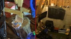 vivia debajo de una casa