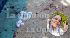 Ayer, aún estaban los  rastros de sangre en el sitio  del ataque./ Foto Carlos Ramírez y cortesía