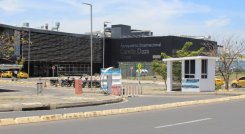 Fachada del aeropuerto Internacional Camilo Daza./Foto Stefany Peñaloza