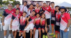 los triatlonistas de Norte mostraron buenos progresos en su primera salida nacional.