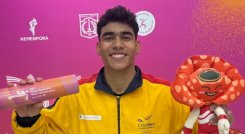 El gimnasta Ángel Gabriel Barajas Vivas se ubicó sexto en la fina del All-around del Mundial de gimnasia que se cumple en Yakarta.