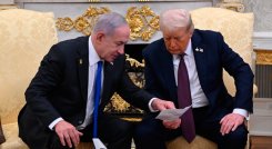 Benjamin Netanyahu y Donald Trump