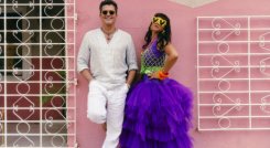 Carlos Vives junto a Li Saumet