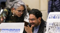 MARIA JOSÉ PIZARRO E IVÁN CEPEDA / COLPRENSA 