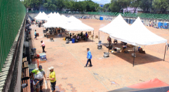 Comunidad barí en el parque Cúcuta 300 años.