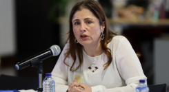 Rueda de prensa de la Defensora del Pue