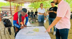 Fueron asignadas tierras a 36 firmantes de paz. 