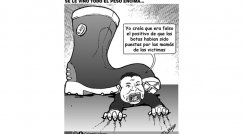 Se le vino todo el peso encima