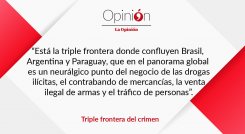 Triple frontera del crimen