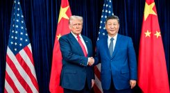 Los presidentes de Estados Unidos, Donald Trump, y China, Xi Jinping.