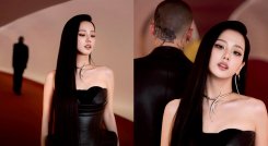 Zayn y Jisoo de Blackpink. Fotos tomadas de @sooyaaa__