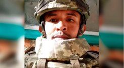 Soldado colombiano en Ucrania