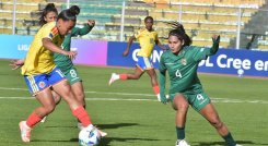 Las 'Chicas Superpoderosas'  pasaron un susto en La Paz en el duelo ante las bolivianas por la Liga de las Naciones.
