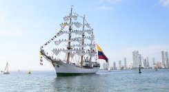 BUQUE GLORIA / CORTESÍA DE X 