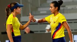 Camila Osorio y Yuliana Lizarazo. 