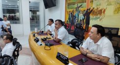 Edinso Contreras en una sesión del Concejo cuando fungió de presidente./Foto archivo