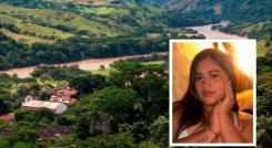El cuerpo de Emiliana fue hallado a las orillas del río Cauca en Antioquia