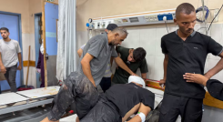 Heridos en Gaza