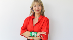 Periodista Liliana Hendel. Foto cortesía