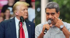 TRUMP Y MADURO / COLPRENSA 