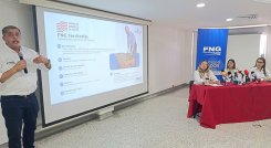 Jorge Enrique Arévalo, vicepresidente comercial del FNG. / Foto Leonardo Favio Oliveros-La Opinión