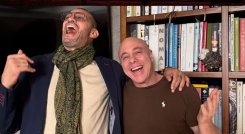 Jorge Rausch y ‘El Flaco’ Solórzano prenden motores con ‘Los Andropáusicos’.