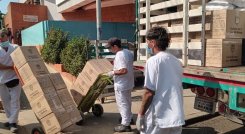 Más de 600 kits de ayuda humanitaria para las víctimas del Catatumbo se entregaron ayer/Foto Orlando Carvajal/La Opinión