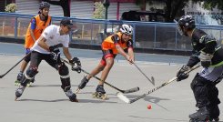 El hockey en línea es una de las modalidades que busca ganarse un lugar en el departamento y ampliar su masificación.