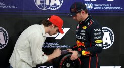 El piloto neerlandés del Oracle Red Bull selló una buena clasificación en la que se jugará el título de la Gran Carpa del automovilismo mundial.
