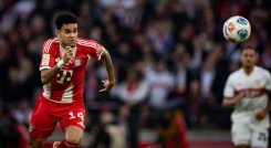 Lucho Díaz tuvo un buen partido en una nueva jornada de la Bundesliga con su club Bayern Múnich.