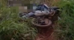 Impactante: Pitón de siete metros estrangula a un granjero tras derribarlo de su moto
