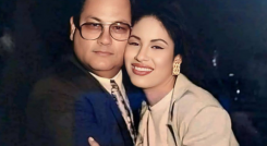 Abraham y Selena Quintanilla. Foto tomada de redes sociales